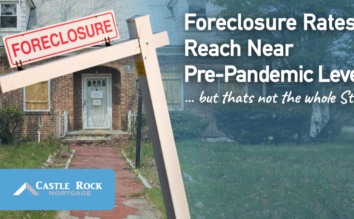 Foreclosure rates near pre-pandemic levels