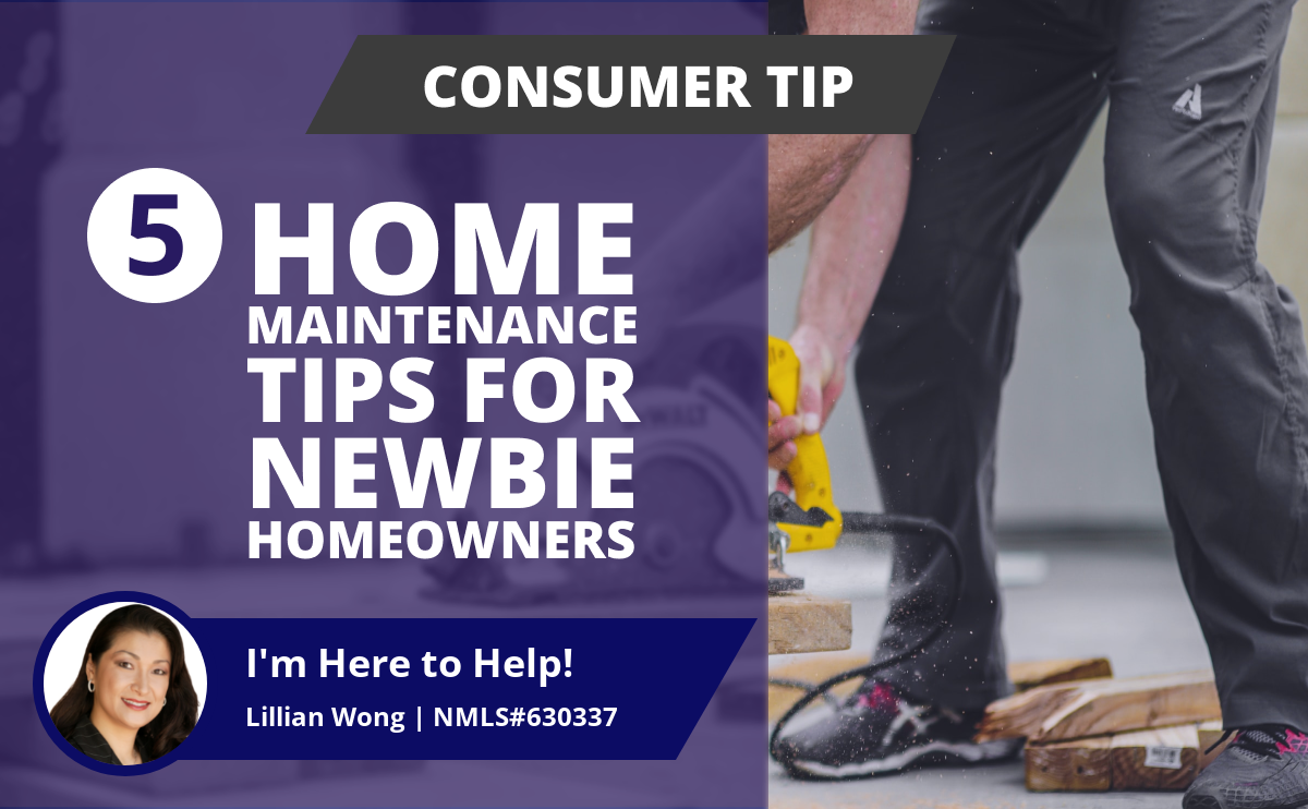 Home Maintenance Tips for Newbie Homeowners