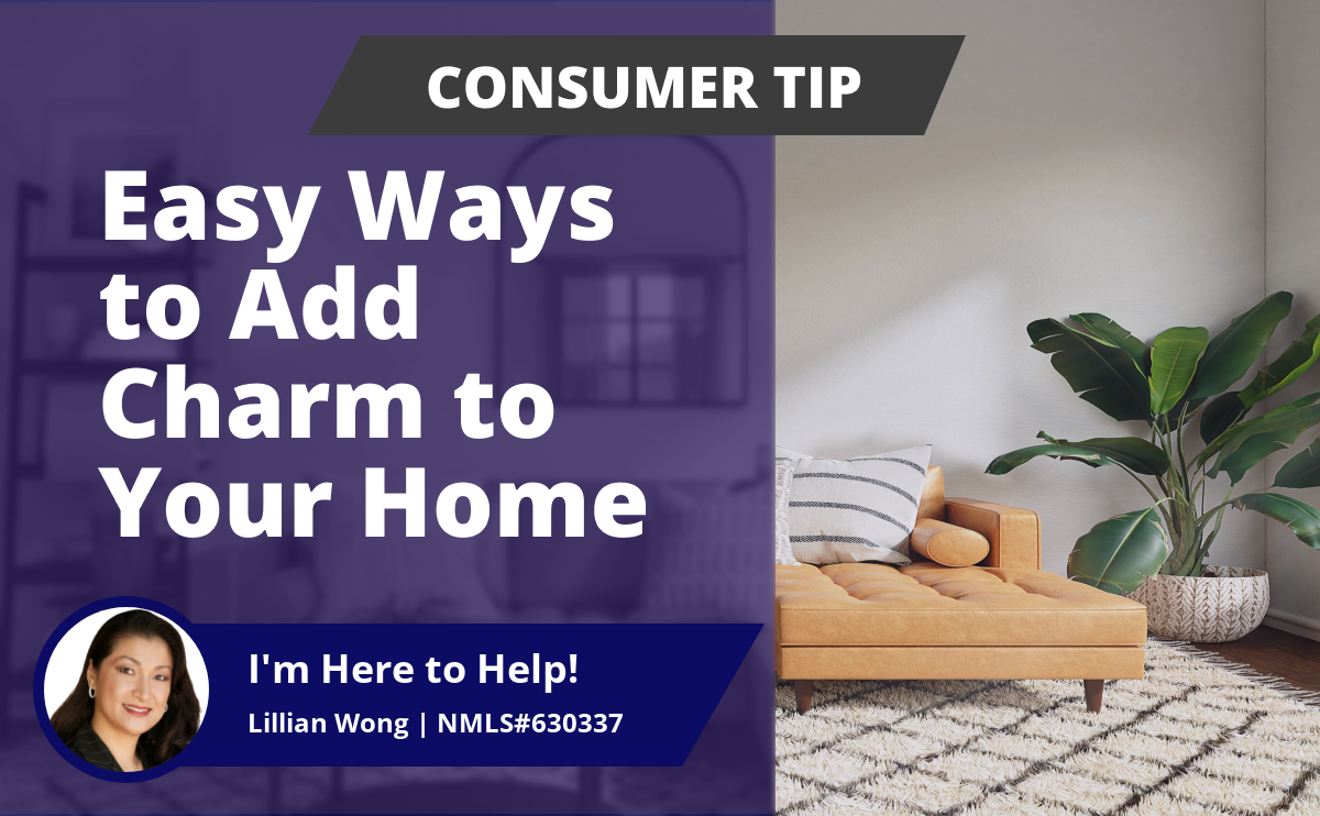 Easy Ways to Add Charm to Your Home