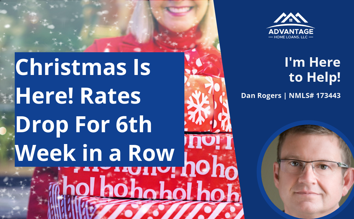 December Mortgage Rates Drop for Sixth Week in a Row