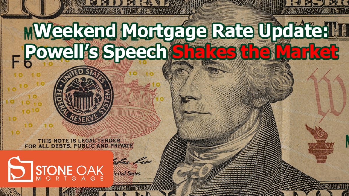 Mortgage rates dropped to the lowest level of 2025 after Fed Chair Powell signaled a possible rate cut. Here’s what it means for homebuyers and refinancers heading into next week.