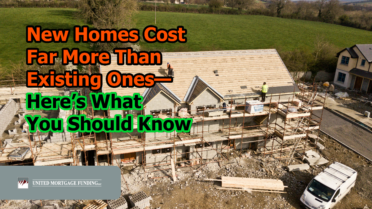 The price gap between new and existing homes is now at a record high—new homes cost 37% more on average. Learn what this means for homebuyers and how to make a smart purchase in today’s market.