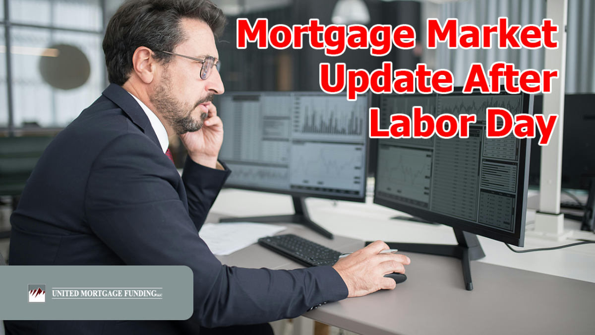 Mortgage rates remain near 10-month lows after a volatile post-Labor Day open. Early weakness in bonds eased thanks to softer U.S. manufacturing data, but Friday’s jobs report looms.