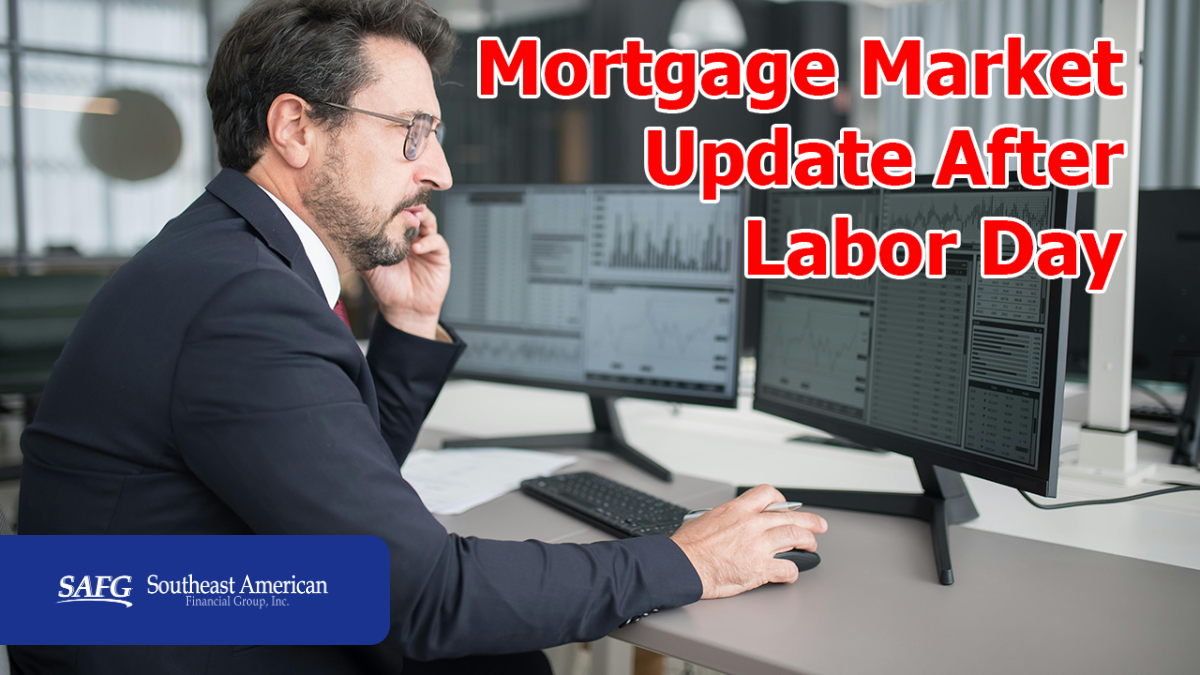 Mortgage rates remain near 10-month lows after a volatile post-Labor Day open. Early weakness in bonds eased thanks to softer U.S. manufacturing data, but Friday’s jobs report looms.
