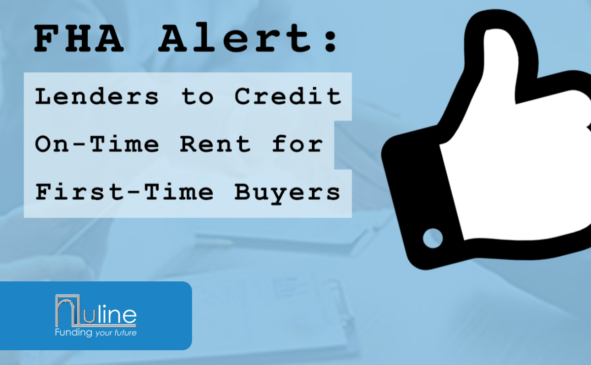 FHA Urges Lenders to Credit On-Time Rent for First-Time Buyers