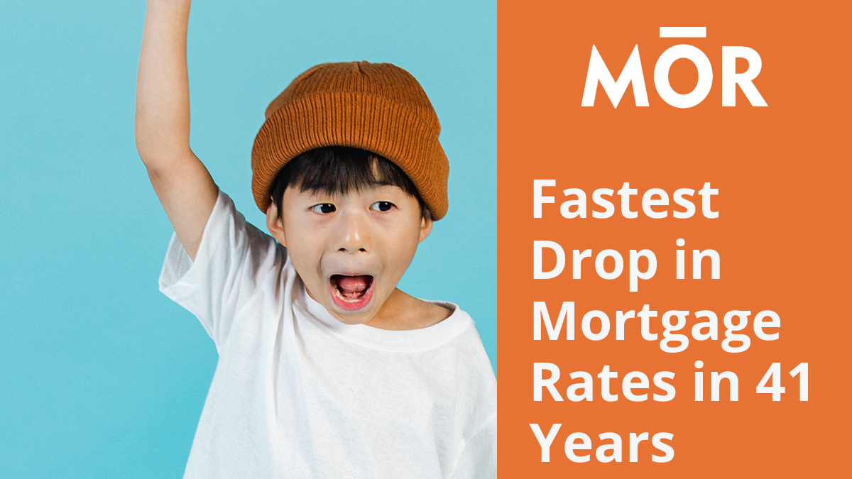 Fastest Drop in Mortgage Rates in 41 Years