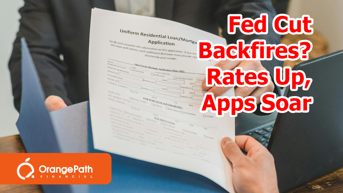 Rates touched yearly lows but climbed after the Fed’s cut. 📈 Applications just hit their highest since 2021—competition is heating up, so act fast.