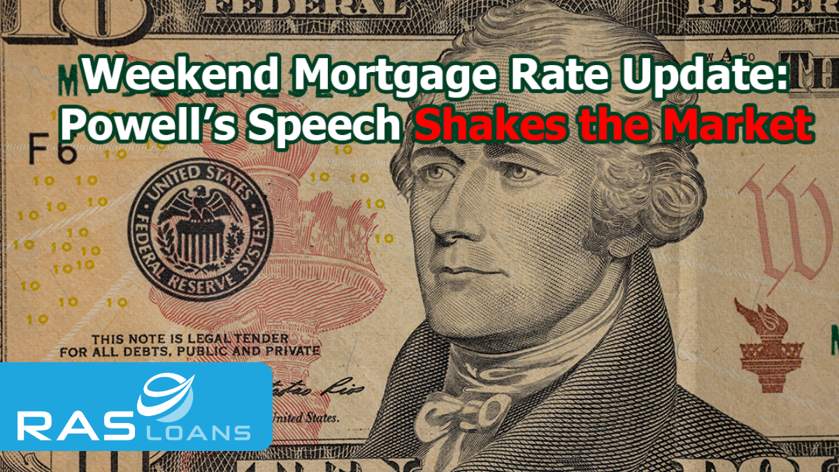 Mortgage rates dropped to the lowest level of 2025 after Fed Chair Powell signaled a possible rate cut. Here’s what it means for homebuyers and refinancers heading into next week.