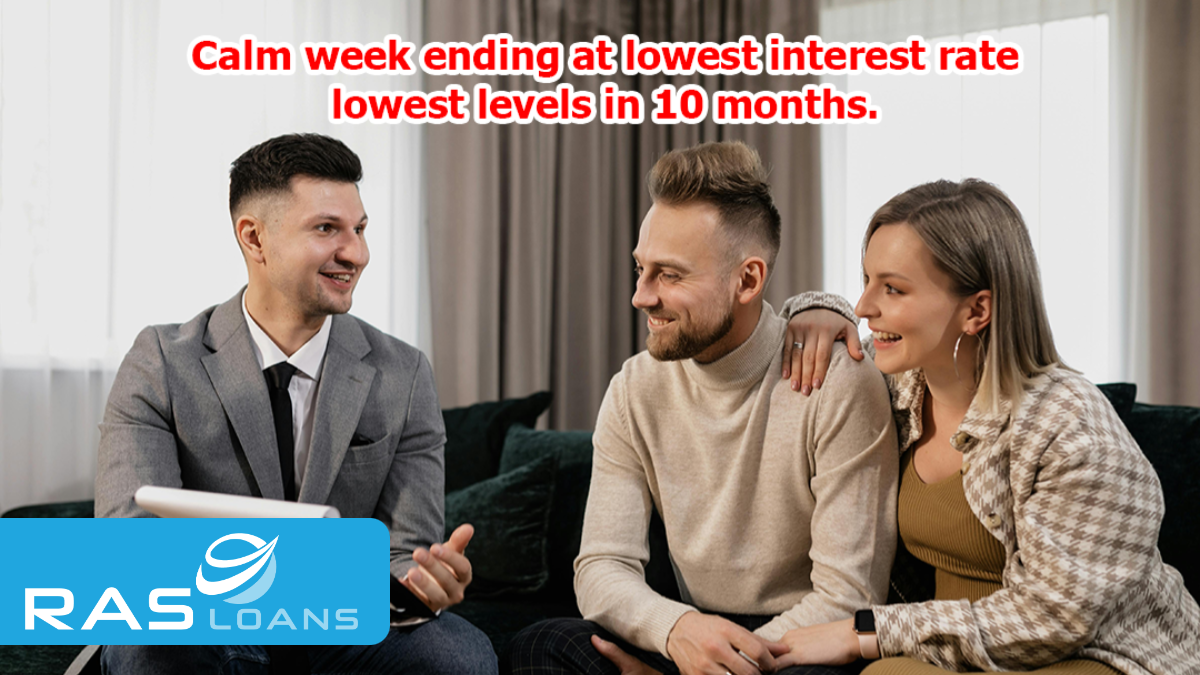 Mortgage rates just wrapped one of the calmest weeks we’ve seen in nearly a year—finishing at their lowest levels in 10 months.