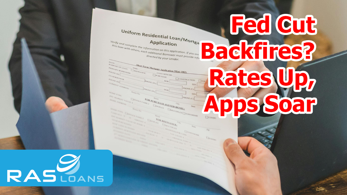 Rates touched yearly lows but climbed after the Fed’s cut. 📈 Applications just hit their highest since 2021—competition is heating up, so act fast.