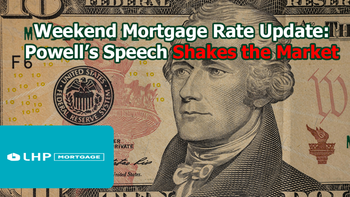 Mortgage rates dropped to the lowest level of 2025 after Fed Chair Powell signaled a possible rate cut. Here’s what it means for homebuyers and refinancers heading into next week.