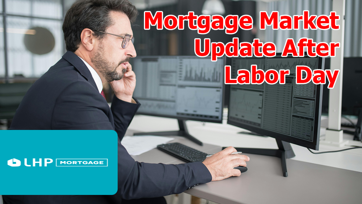 Mortgage rates remain near 10-month lows after a volatile post-Labor Day open. Early weakness in bonds eased thanks to softer U.S. manufacturing data, but Friday’s jobs report looms.