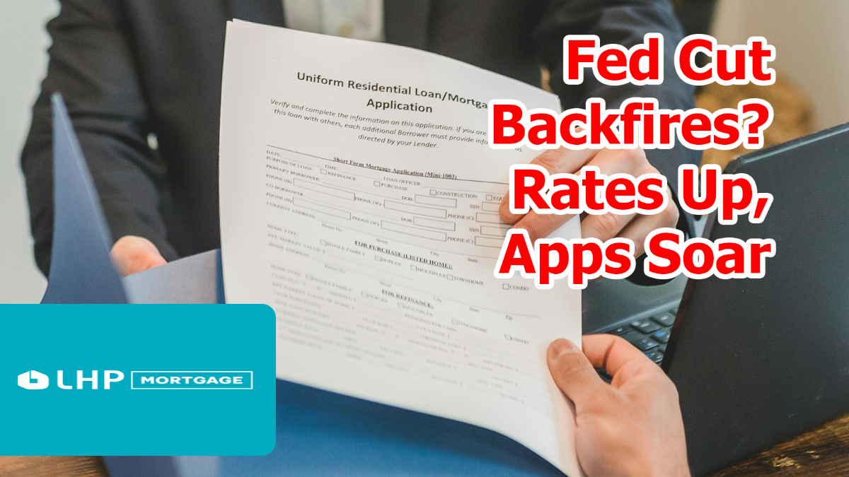 Rates touched yearly lows but climbed after the Fed’s cut. 📈 Applications just hit their highest since 2021—competition is heating up, so act fast.