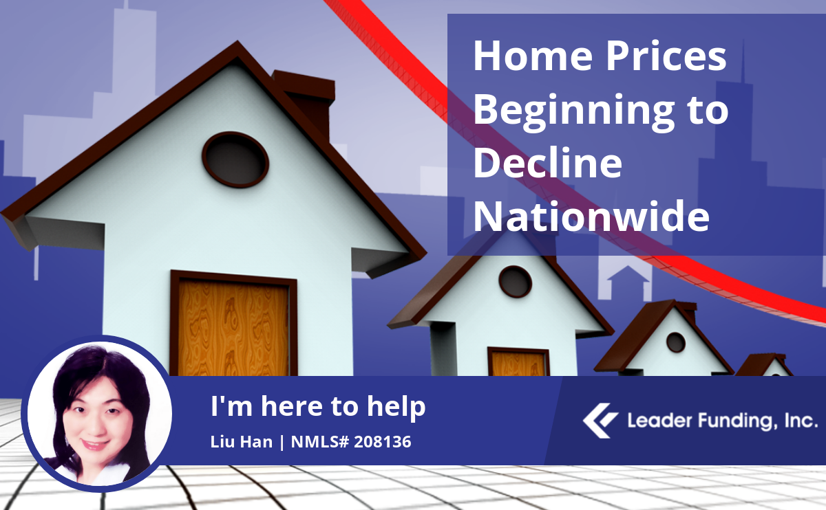 Home Prices Beginning to Decline Nationwide -How Low Will They Go?