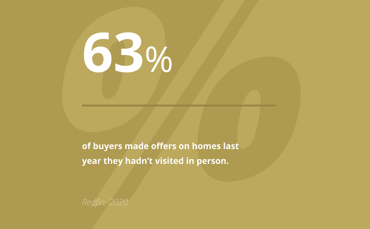 What's a virtual open house in real estate?