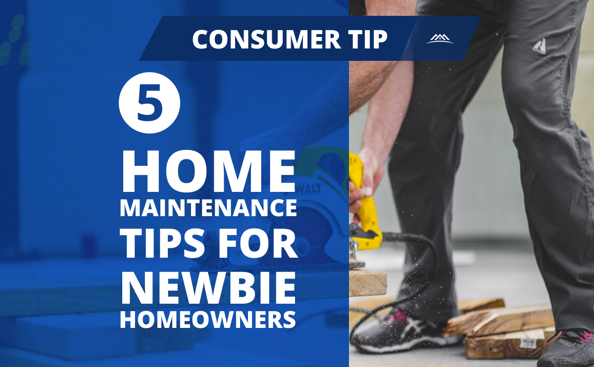 Home Maintenance Tips for Newbie Homeowners