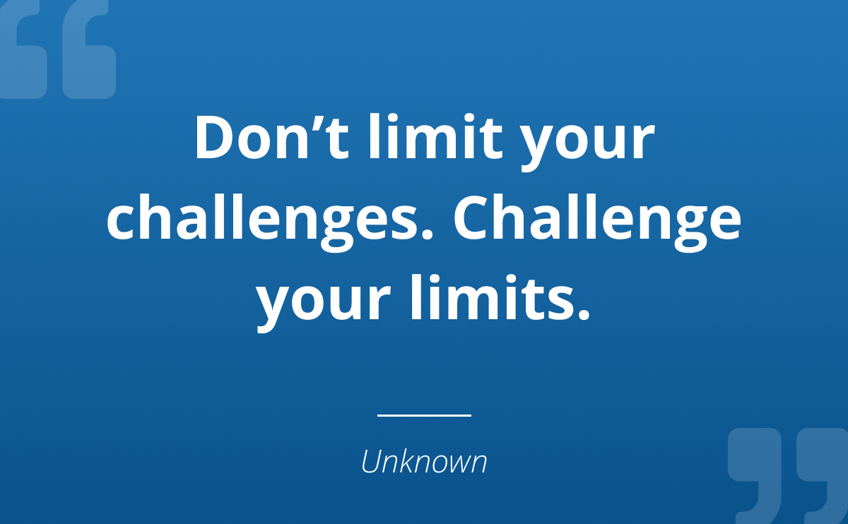 Growth comes from hardships.