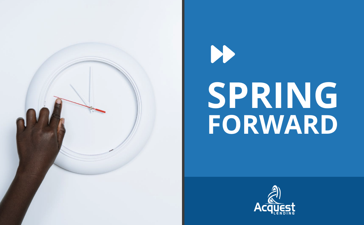 Daylight savings is about to start.