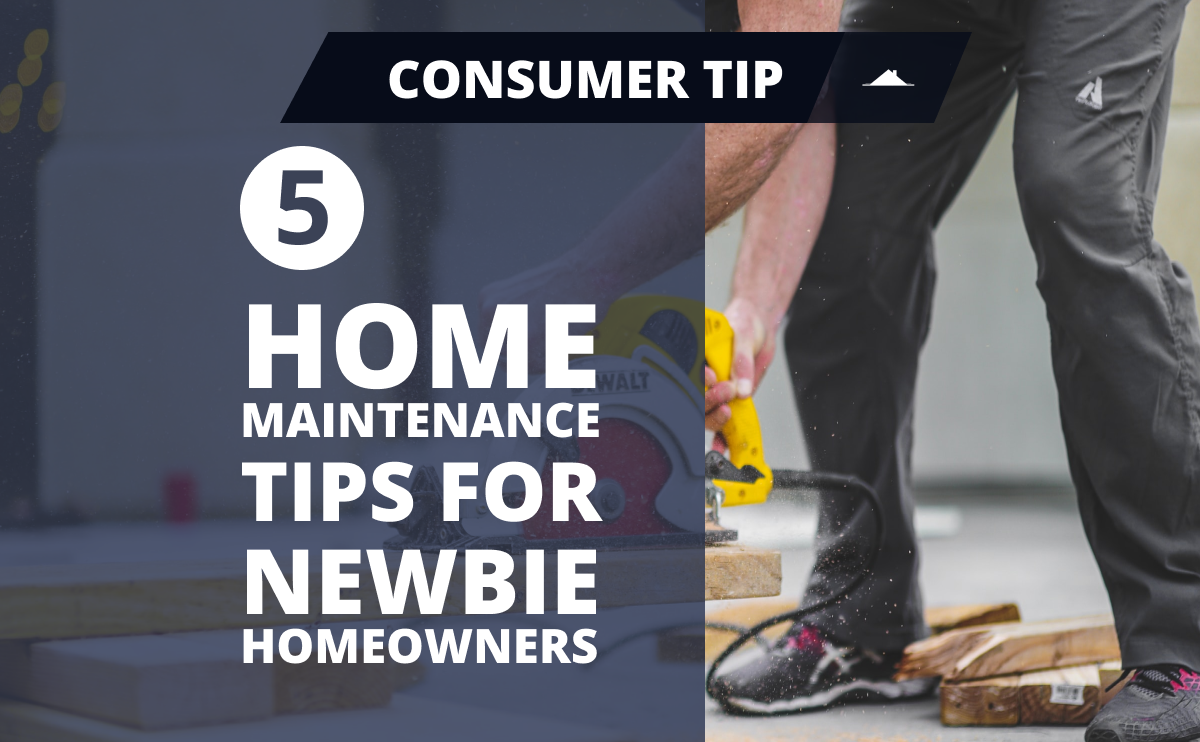 Home Maintenance Tips for Newbie Homeowners