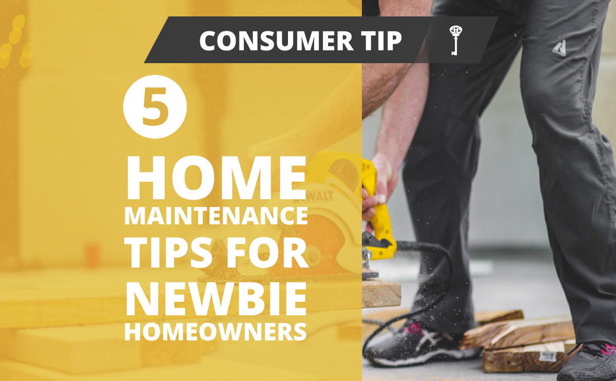 Home Maintenance Tips for Newbie Homeowners