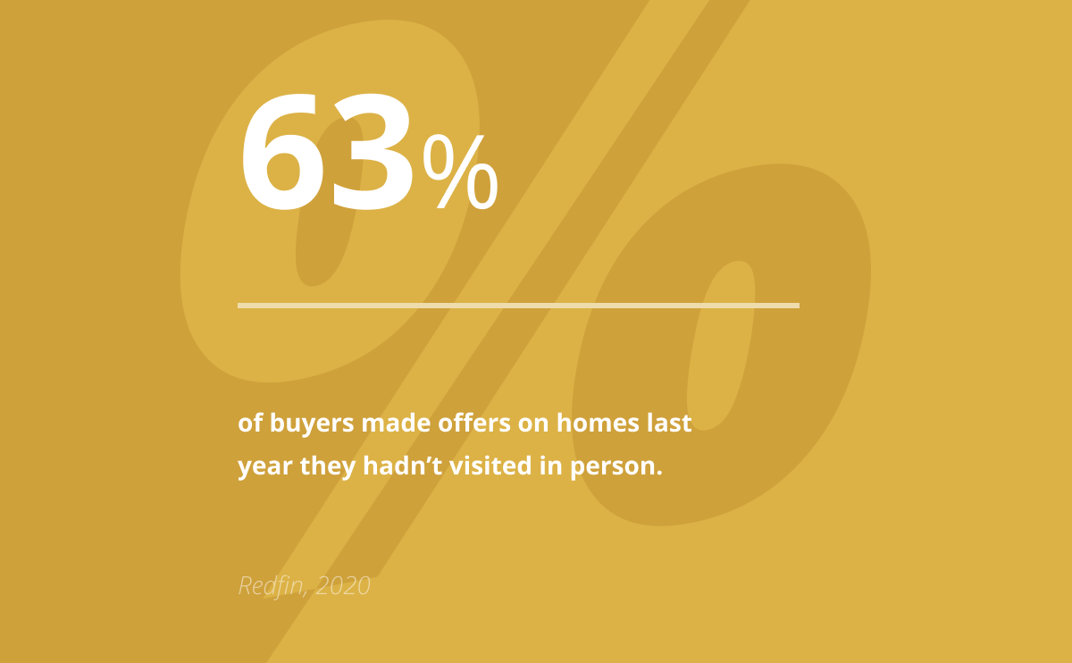 What's a virtual open house in real estate?