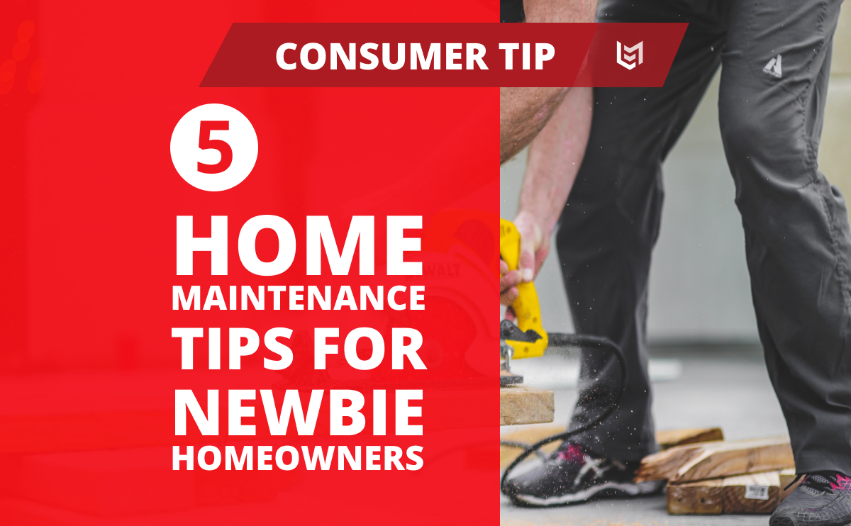 Home Maintenance Tips for Newbie Homeowners