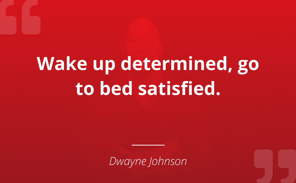 Rise and grind!
