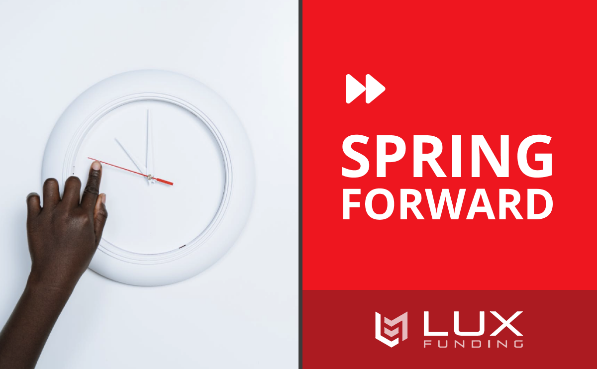 Daylight savings is about to start.