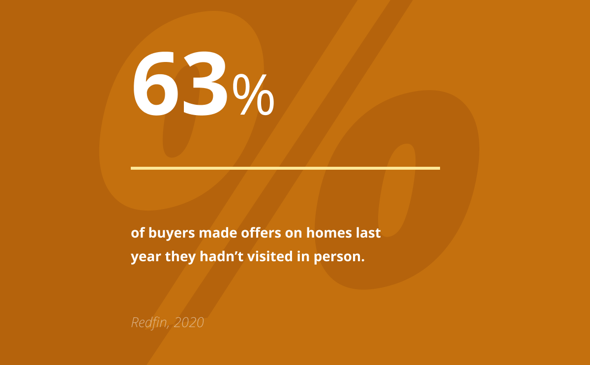 What's a virtual open house in real estate?