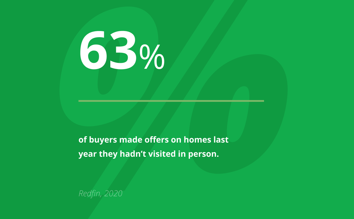 What's a virtual open house in real estate?