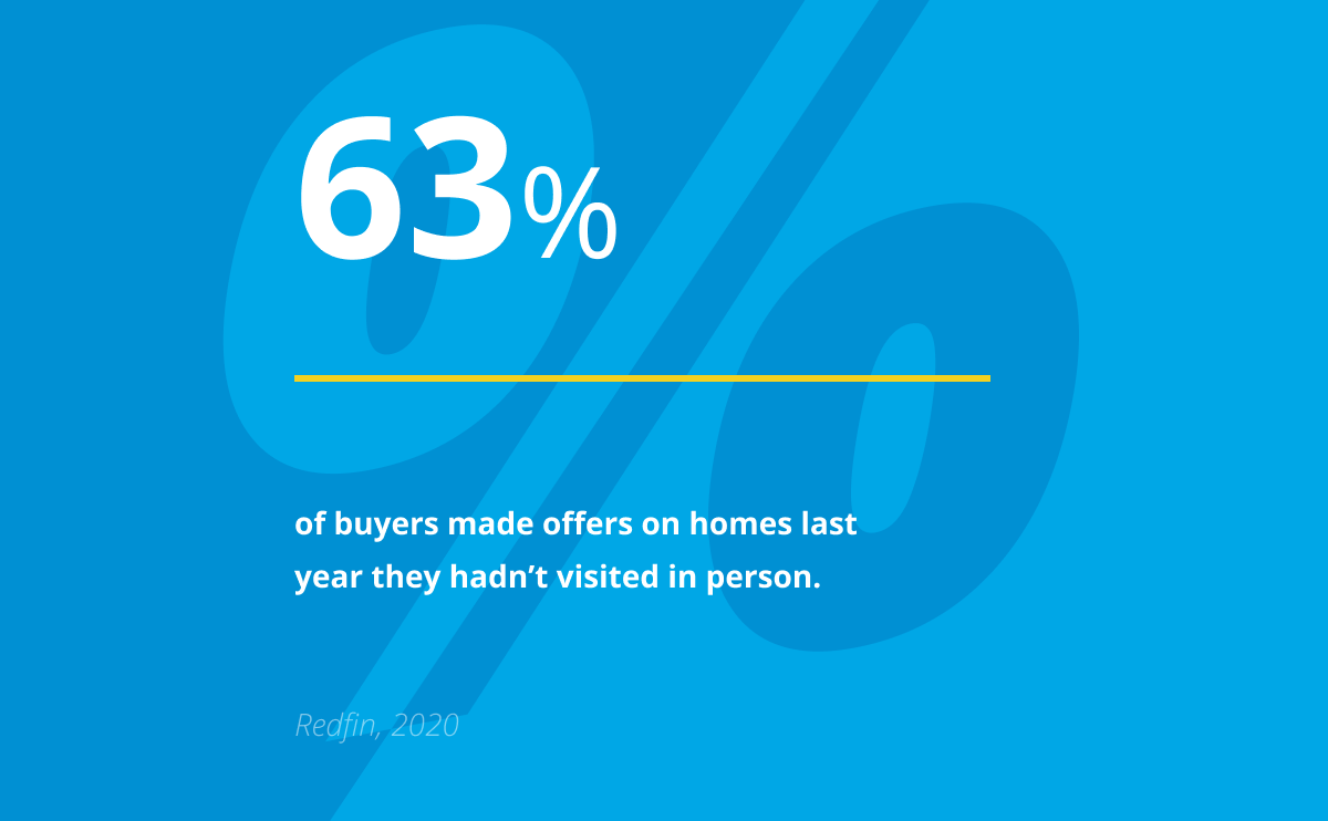 What's a virtual open house in real estate?